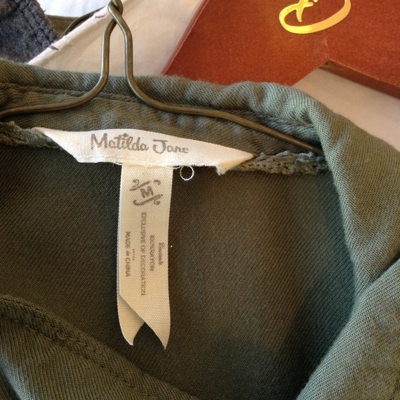 Hunter Green Matilda Jane Button Up Dress - Picture 3 of 3